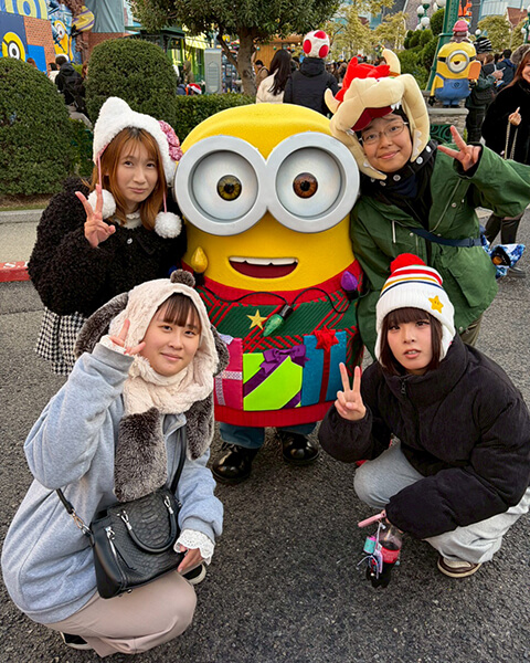 ユニバーサルスタジオジャパンにて